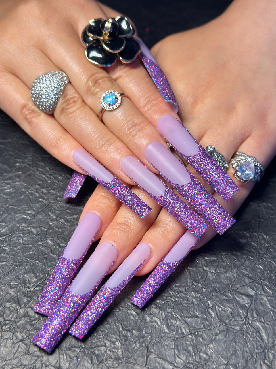 Press-on nails Style CR12 M