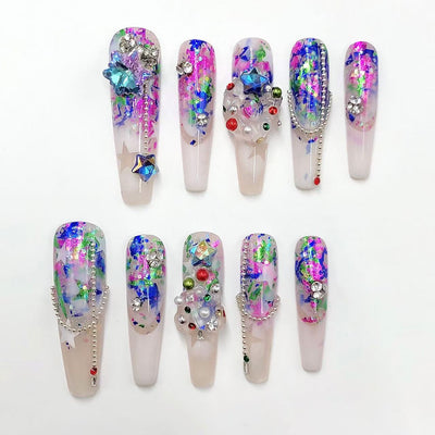 Press-on nails Style CR240 L