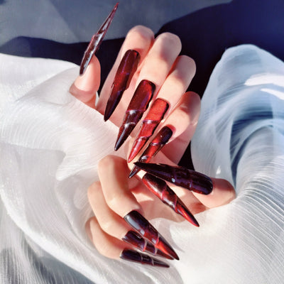 Press-on coffin nail tips OM1072 L