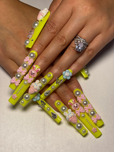 Press-on nails Style CR09 S
