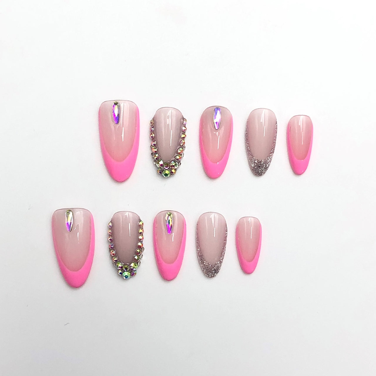 Press-on nails Style CR45 M