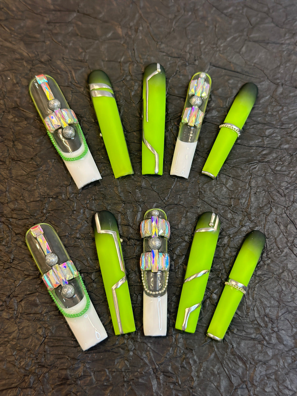 Press-on coffin nail tips CR90 – gallery 4