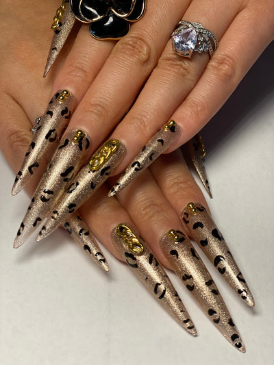 Press-on coffin nail tips CR28 – gallery 4