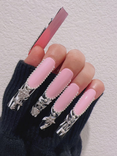 Press-on coffin nail tips CR64 – gallery 4
