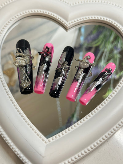 Press-on coffin nail tips CR34 – gallery 4