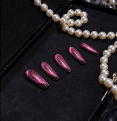 Short press-on nails A083 – gallery 4