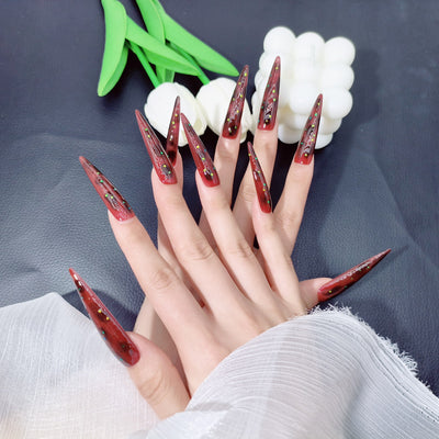 Press-on coffin nail tips OM1070 – gallery 4