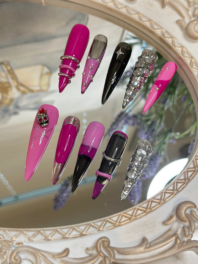 Press-on coffin nail tips CR20 – gallery 4