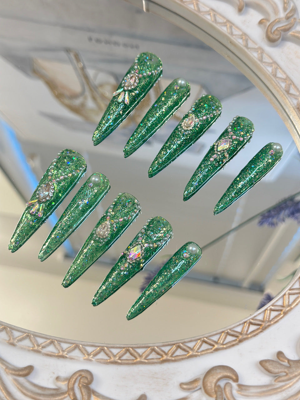 Press-on coffin nail tips CR15 – gallery 4