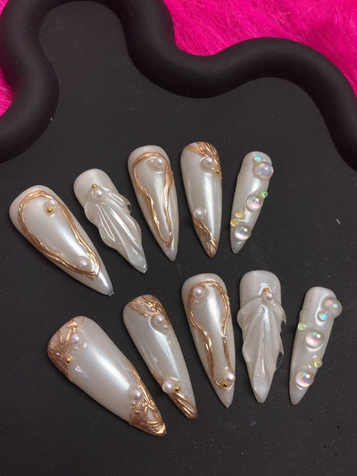 Short press-on nails B20 – gallery 4