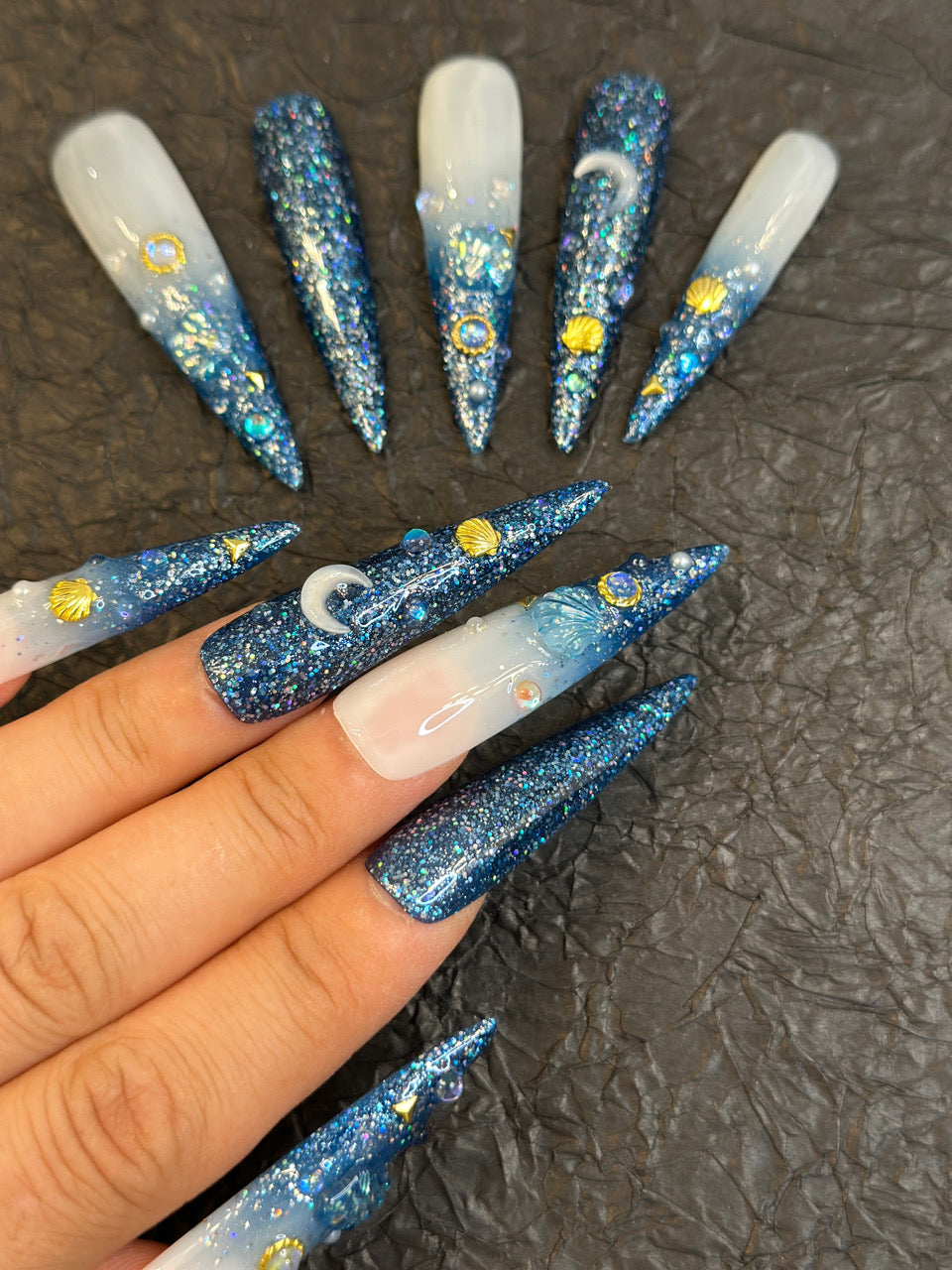 Press-on coffin nail tips CR96 – gallery 5