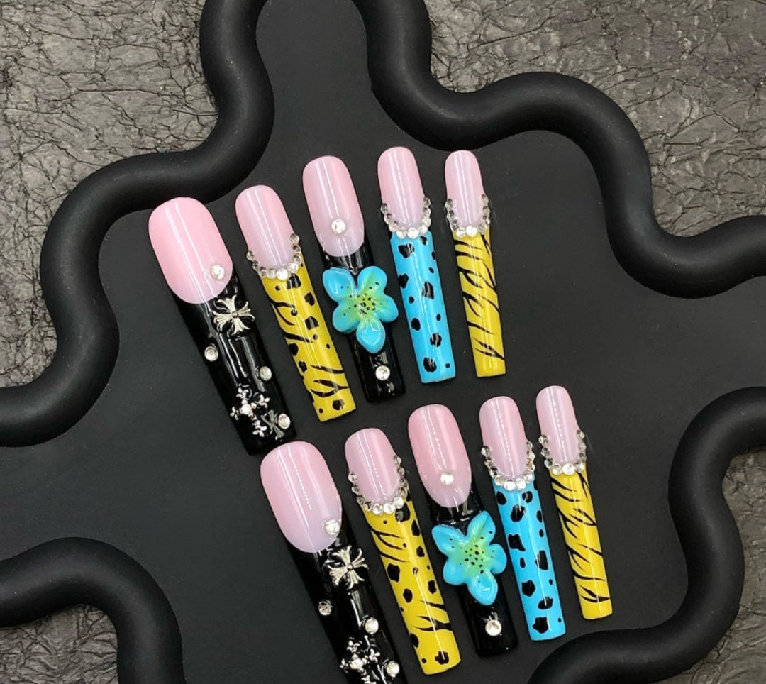 Press-on coffin nail tips CR87 – gallery 5