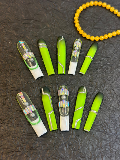 Press-on coffin nail tips CR90 – gallery 5