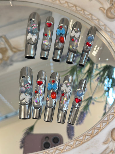 Press-on coffin nail tips CR86 – gallery 5