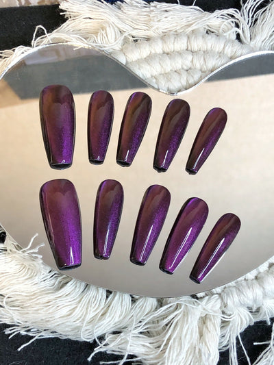 Short press-on nails A083 – gallery 5