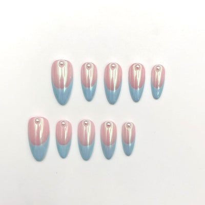 Short press-on nails CR102 – gallery 5