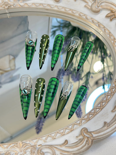 Press-on coffin nail tips CR21 – gallery 6