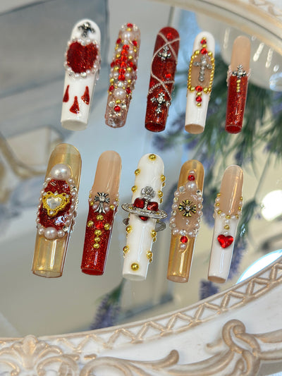 Press-on coffin nail tips CR24 – gallery 6