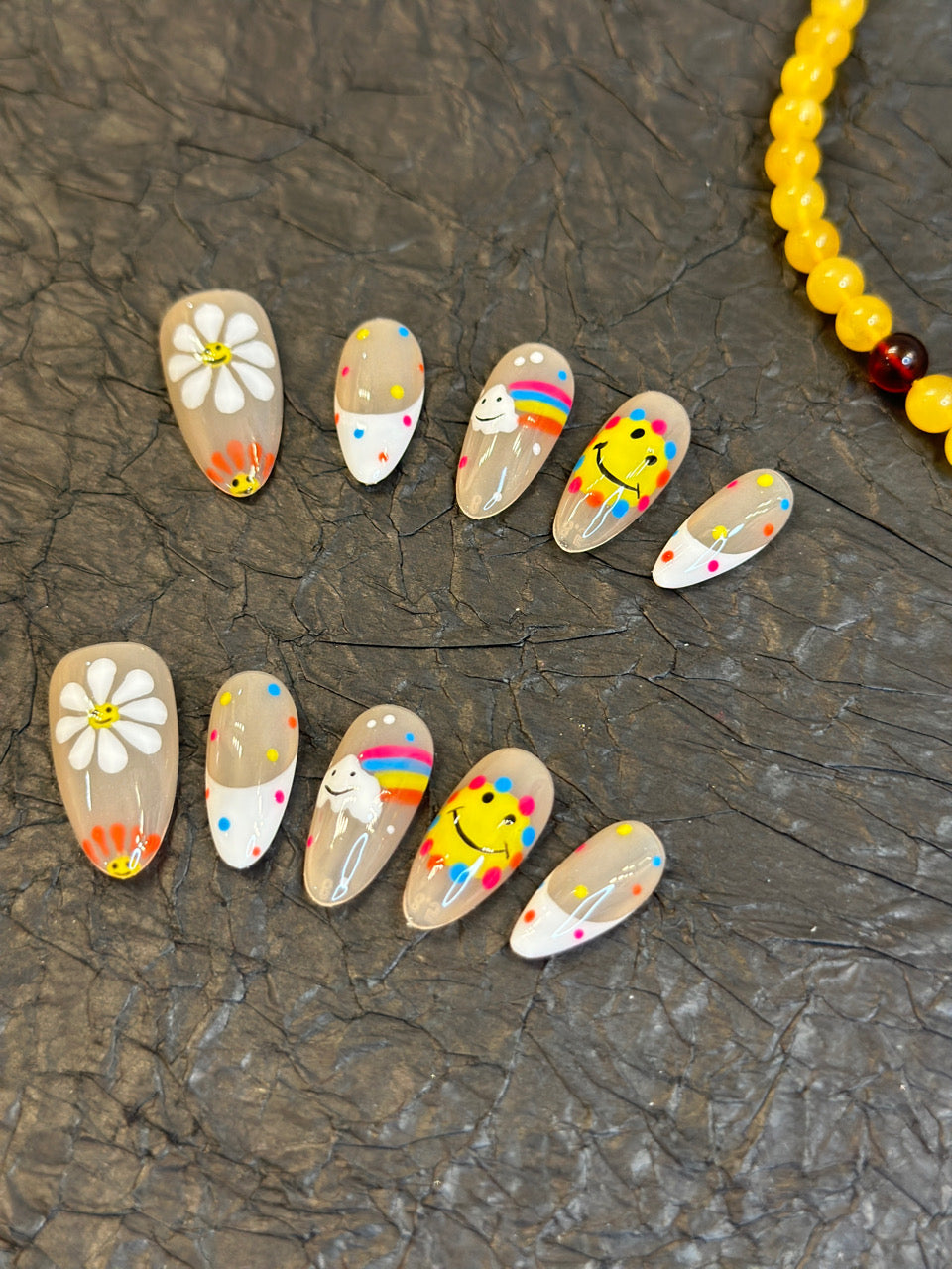 Short press-on nails CR68 – gallery 6