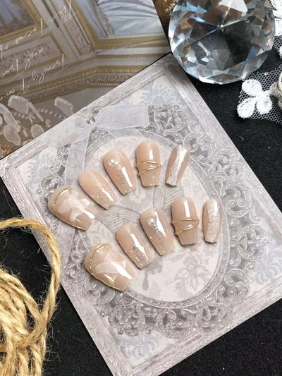 Press-on nails S61 (Sparkling brilliance) – gallery 6