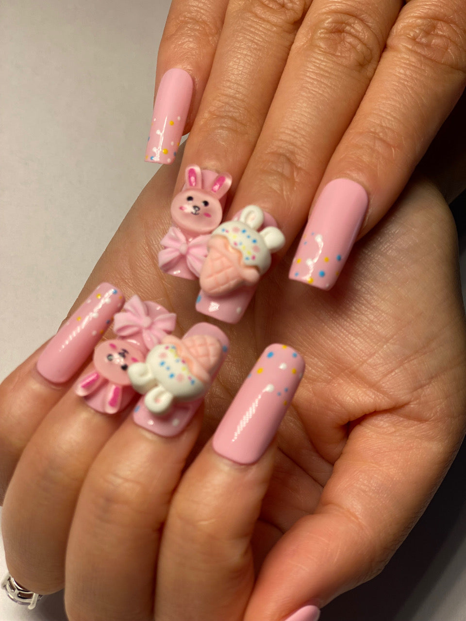 Short press-on nails CR95 – gallery 6