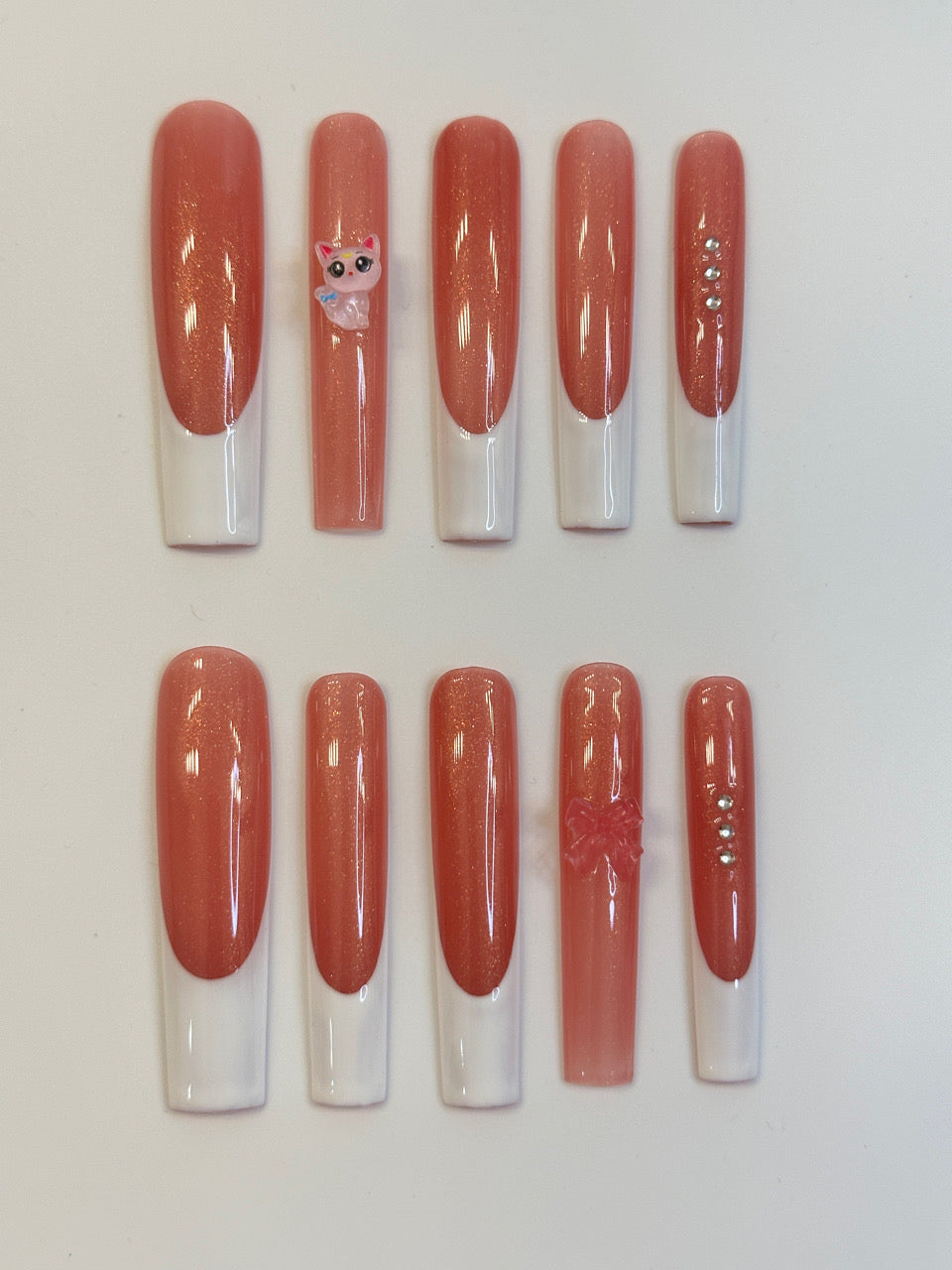 Press-on coffin nail tips CR04 – gallery 6