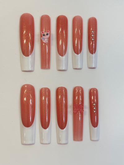 Press-on coffin nail tips CR04 – gallery 6