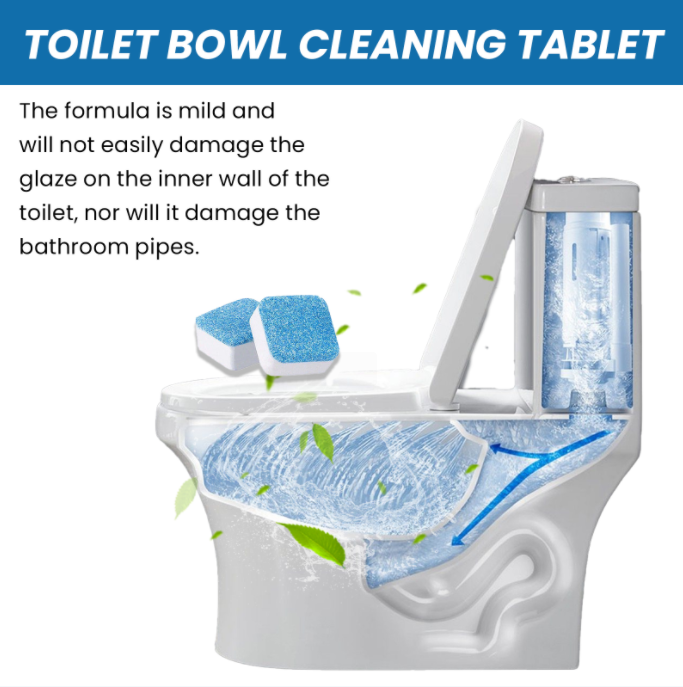 Jakehoe Toilet Bowl Cleaner Tablets — Multi-Effect Descaling & Deodorizing – gallery 4