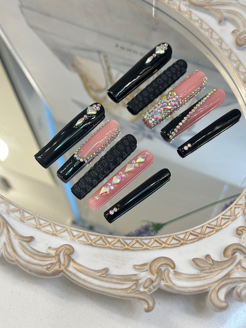 Press-on coffin nail tips CR17 – gallery 7
