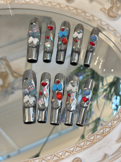 Press-on coffin nail tips CR86 – gallery 7