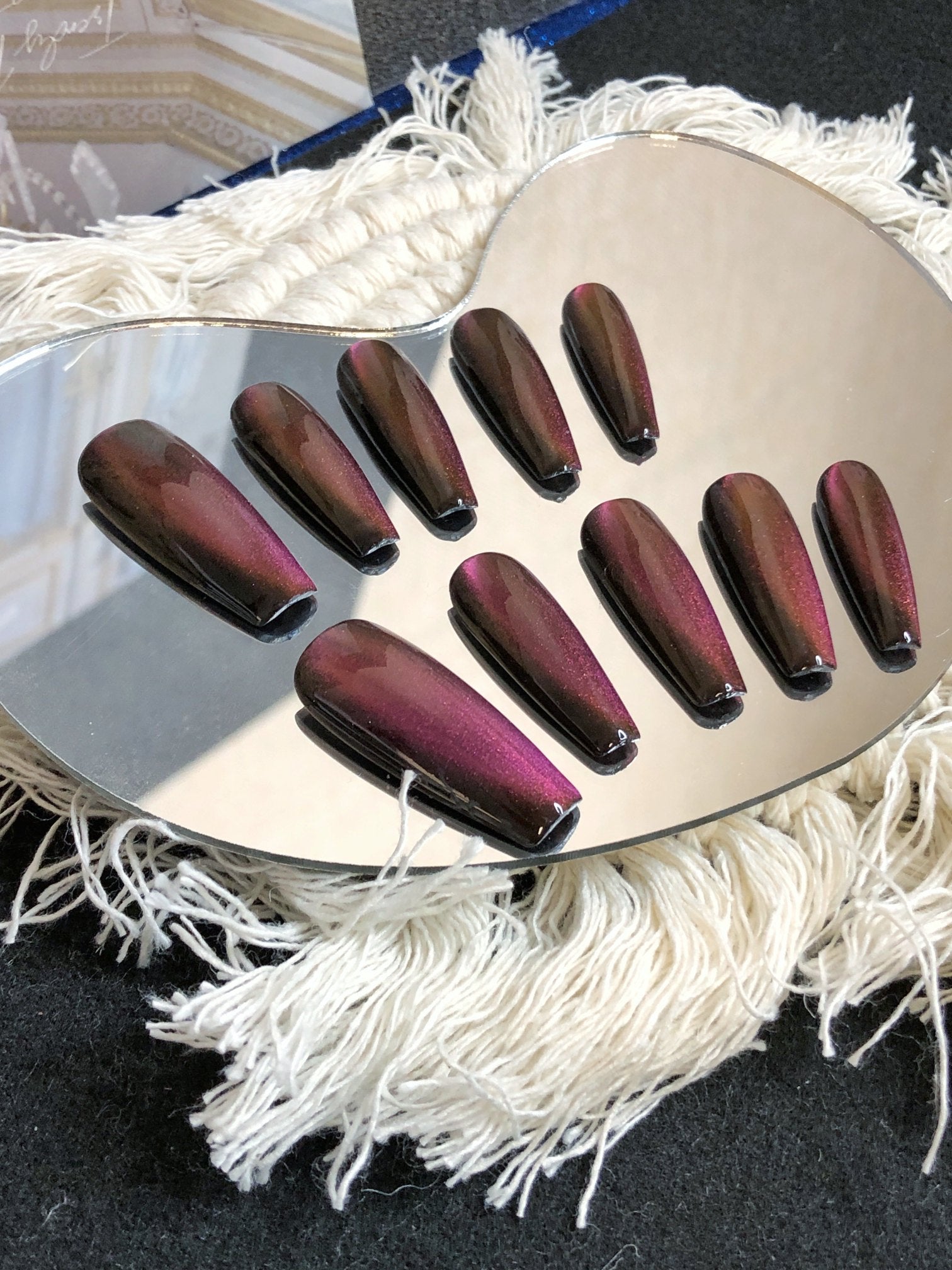 Short press-on nails A083 – gallery 7