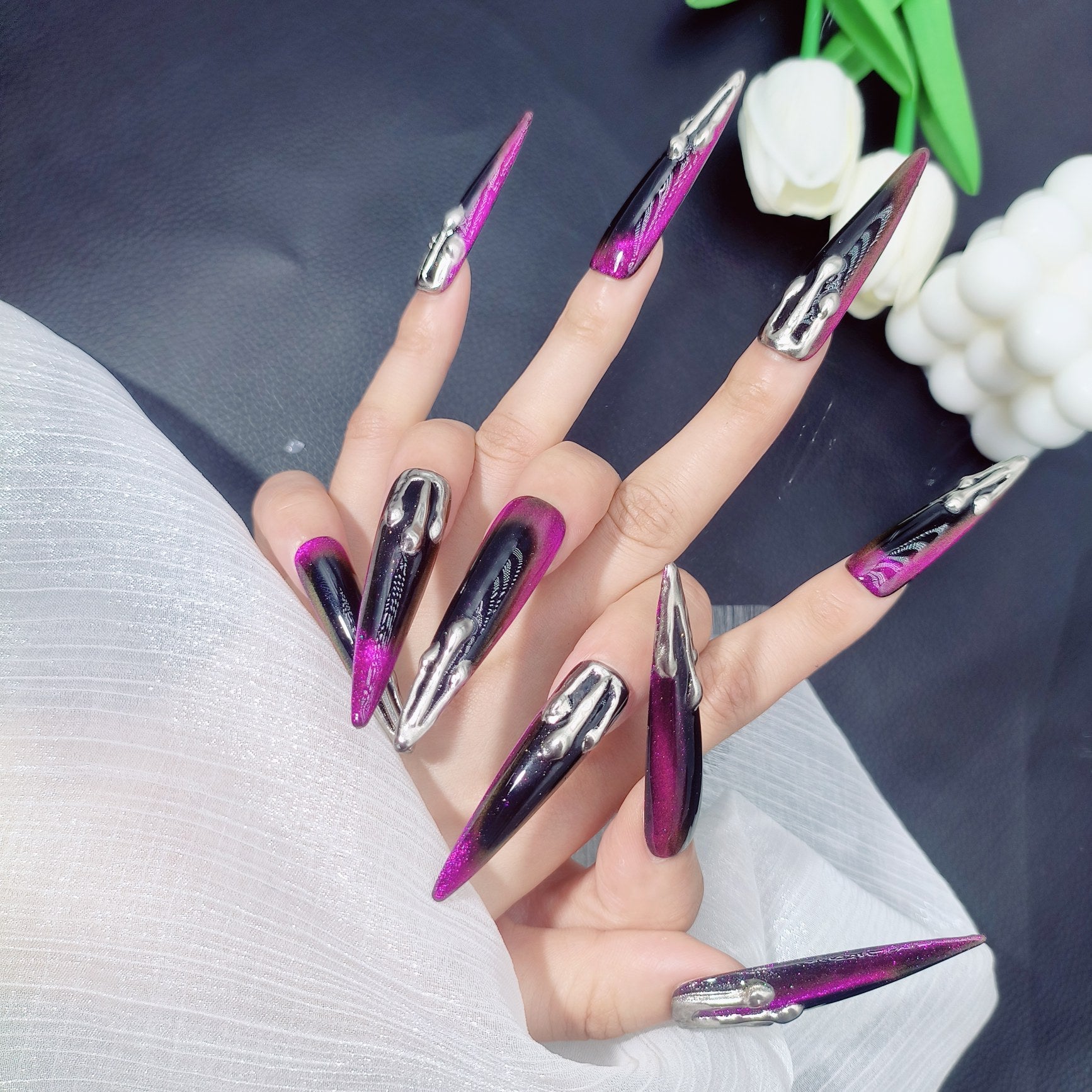 Press-on nails Style OM1064 – gallery 7