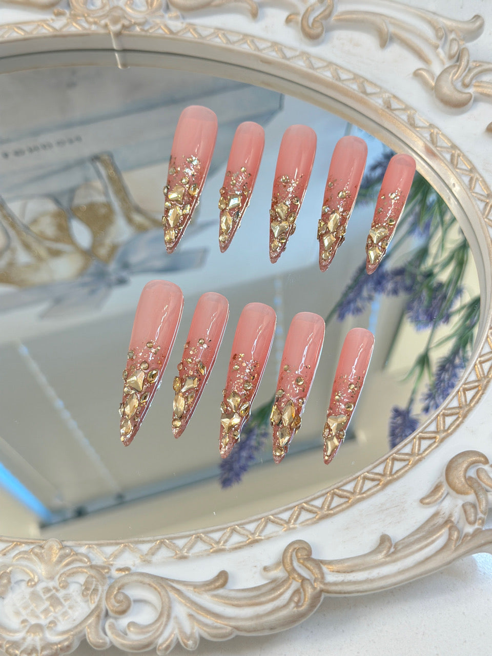 Press-on coffin nail tips CR25 – gallery 8