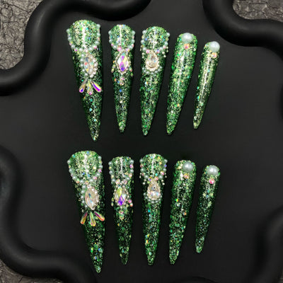 Press-on coffin nail tips CR15 – gallery 8
