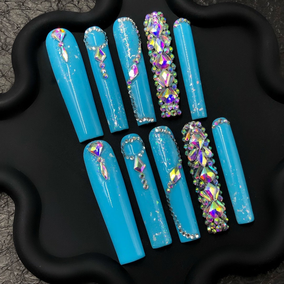 Press-on coffin nail tips CR16 – gallery 8