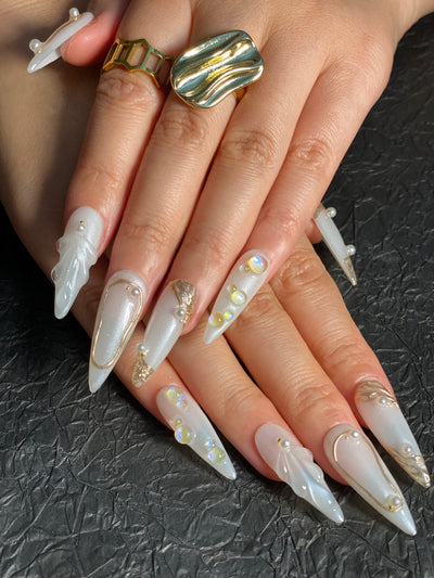 Short press-on nails B20 – gallery 8