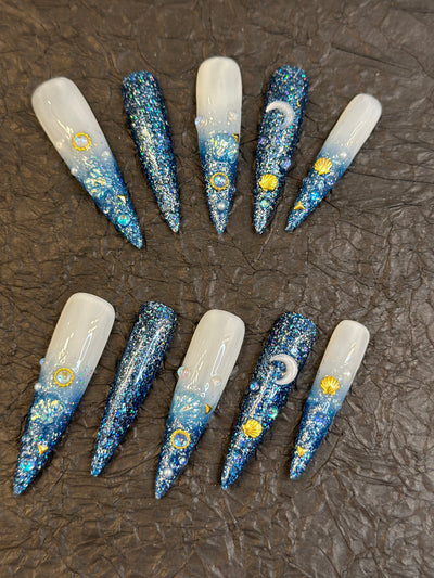 Press-on coffin nail tips CR96 – gallery 9