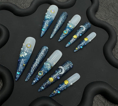Press-on coffin nail tips CR96 – gallery 10