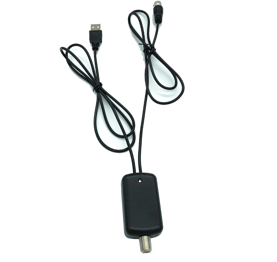 HDTV antenna signal booster — low-noise indoor amplifier — view 6