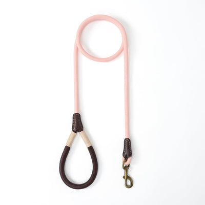 Mile High Life strong rope dog leash with soft leather-wrapped handle — view 59