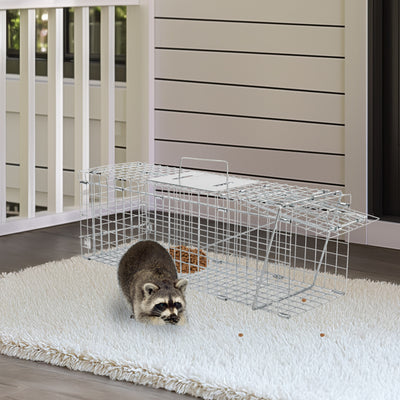 Mile High Life 32-inch silver folding iron pet fence playpen — view 5
