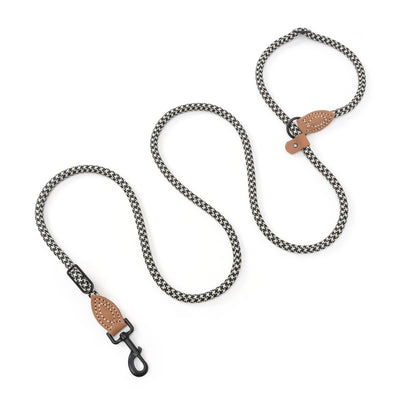 Mile High Life hands-free rope dog leash with leather connection — view 20