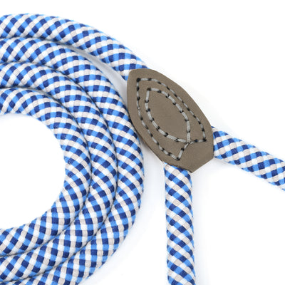Mile High Life mountain climbing rope dog leash with leather connection — view 23