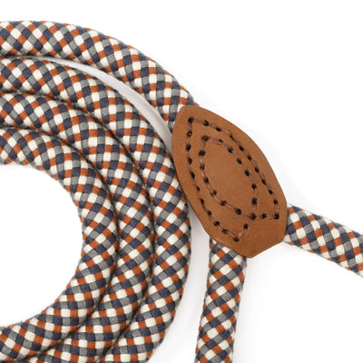 Mile High Life mountain climbing rope dog leash with leather connection — view 21