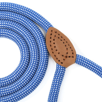 Mile High Life mountain climbing rope dog leash with leather connection — view 22