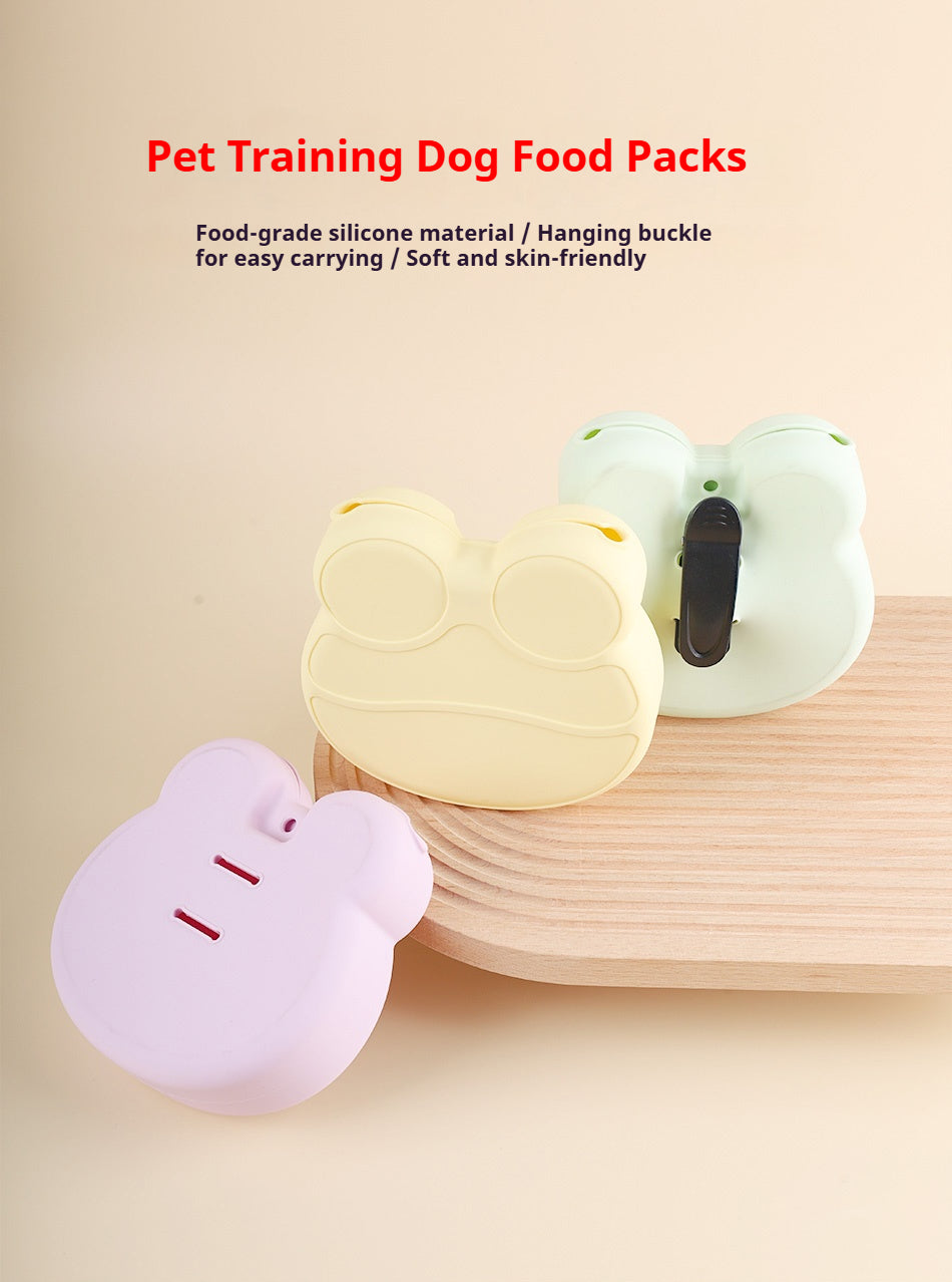 Mile High Life silicone dog training treat pouch with secure closure — view 14
