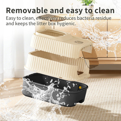 Cruiser Style Cat Litter Box | Sci-Fi Hooded Litter Pan, 5 Colors – gallery 10