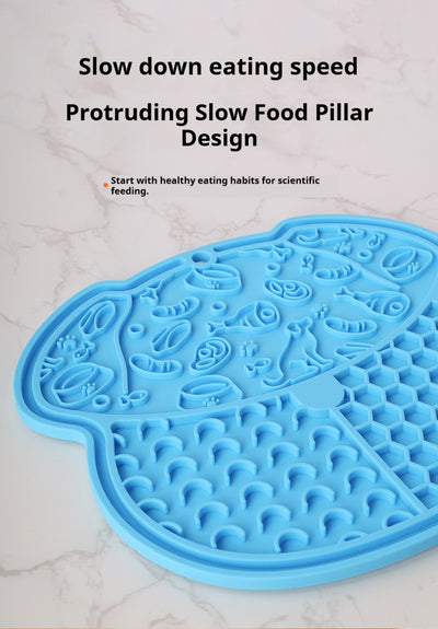 Mile High Life silicone pet licking mat with suction base for dogs and cats — view 7