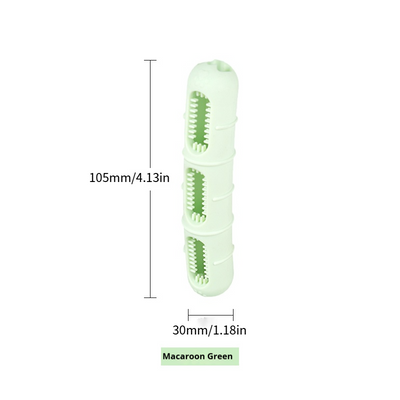 Mile High Life sausage-shaped durable dog chew toy, main product photo
