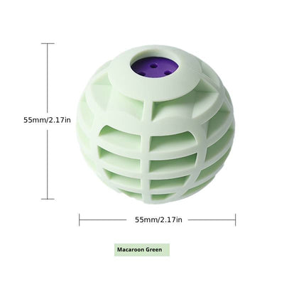 Mile High Life interactive silicone squeaky fetch ball for dogs — view 21